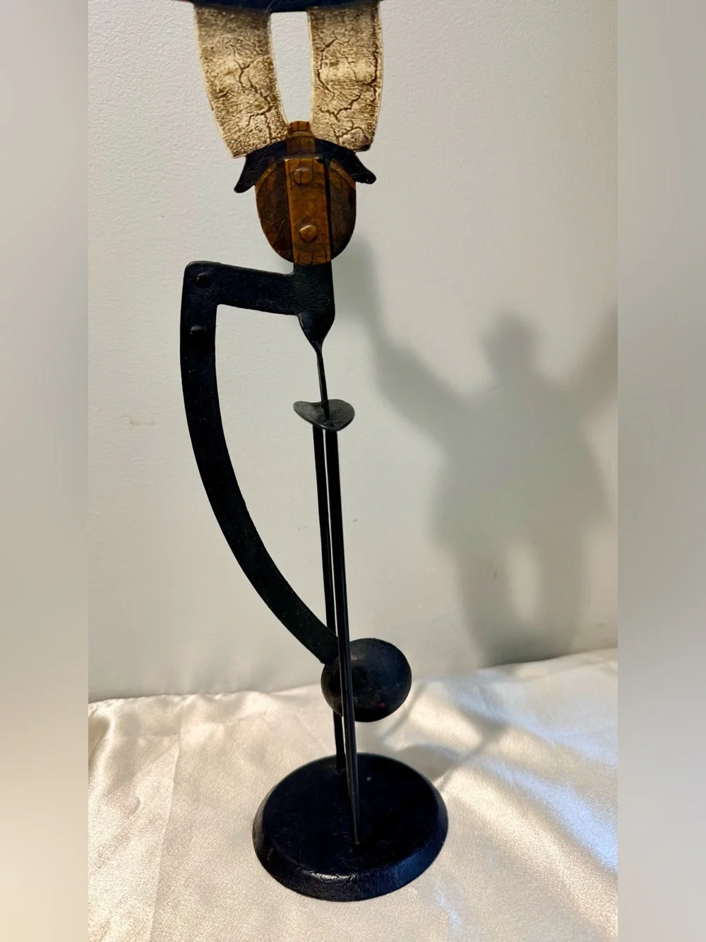NEW…. Authentic Models Signal Sailor Flag Man on a Teeter Totter Balance Toy, - Picture 4 of 6
